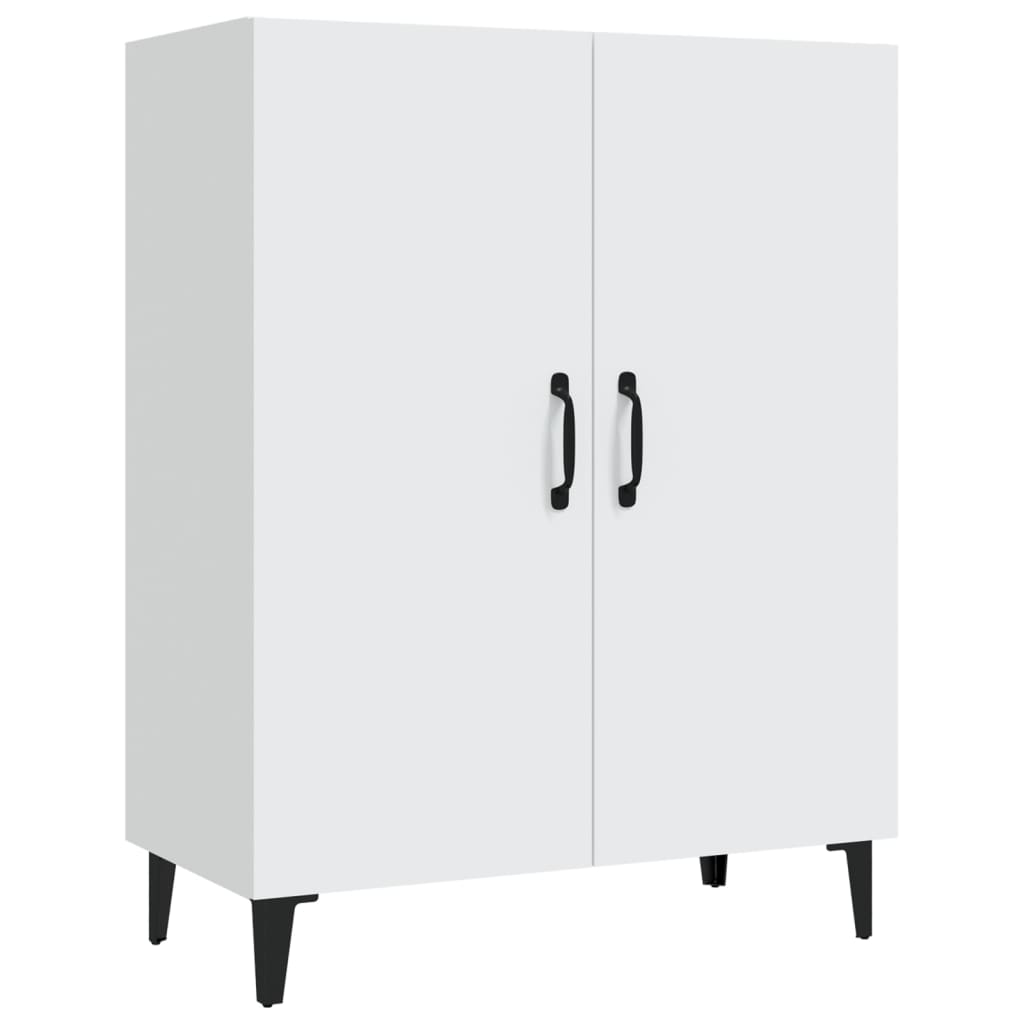 Skjenk Hvit 70X34X90 Cm Konstruert Tre