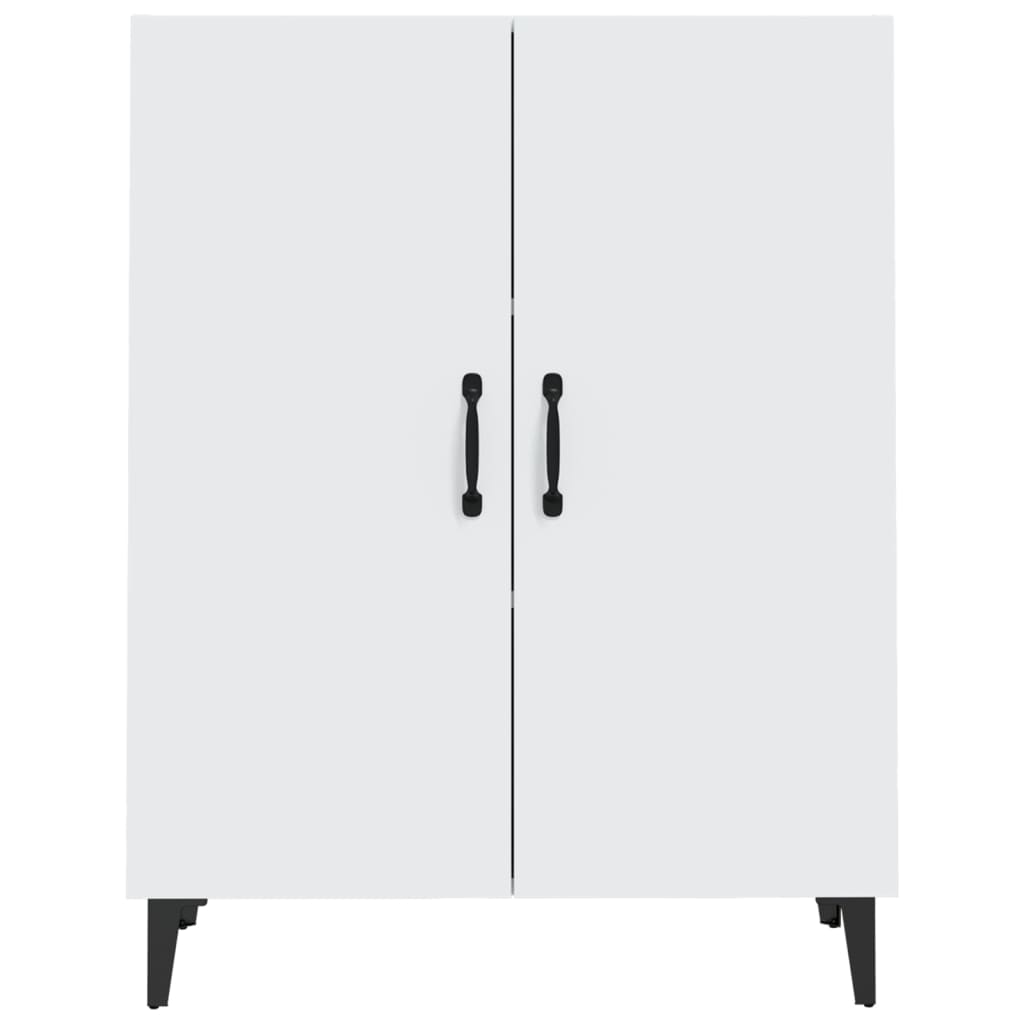 Skjenk Hvit 70X34X90 Cm Konstruert Tre