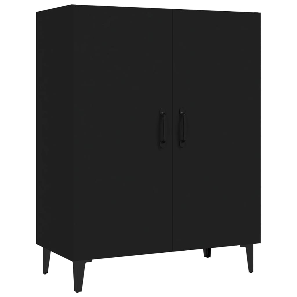 Skjenk Svart 70X34X90 Cm Konstruert Tre