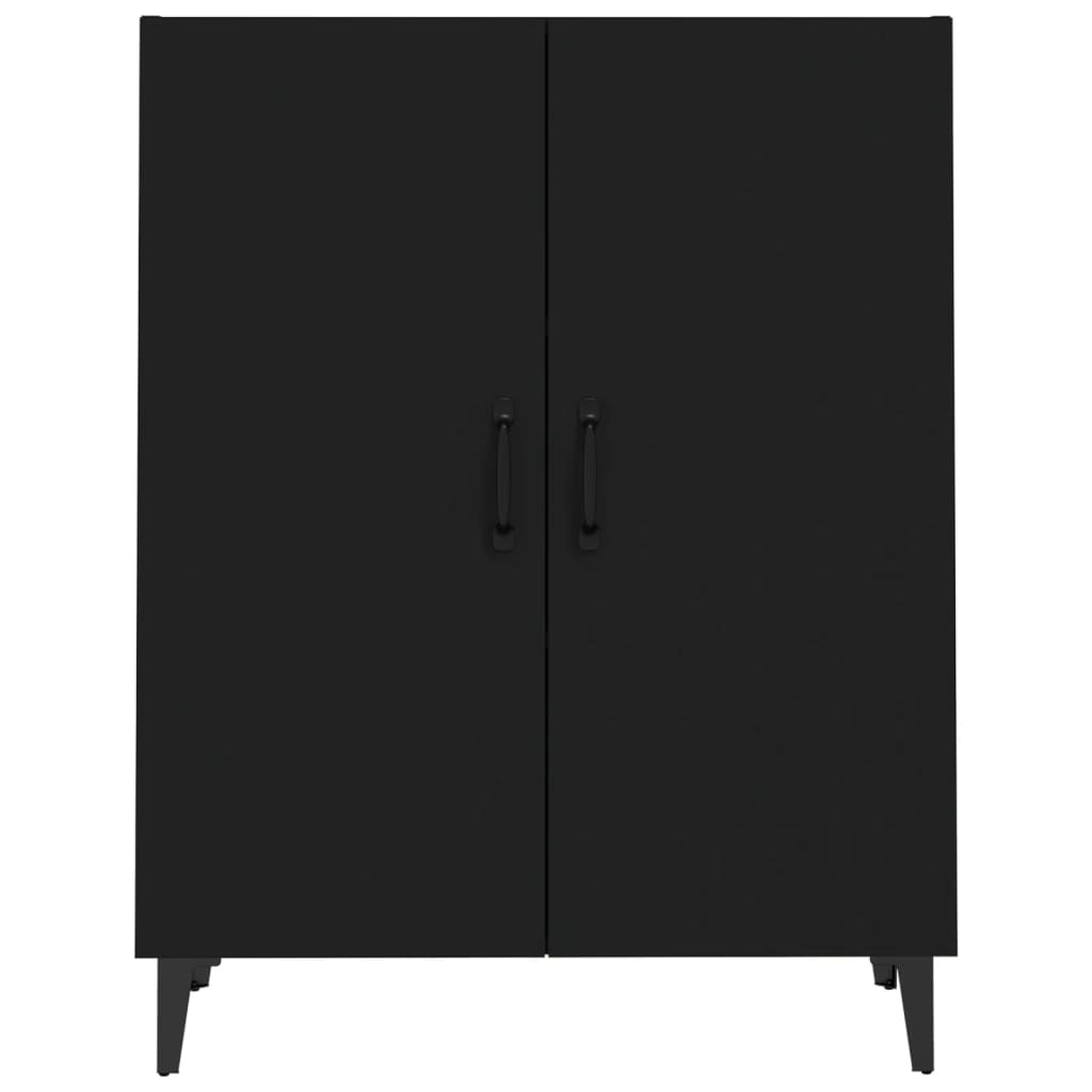 Skjenk Svart 70X34X90 Cm Konstruert Tre
