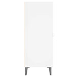 Skjenk Hvit 69,5X34X90 Cm Konstruert Tre