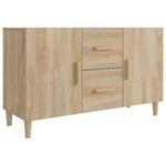 Skjenk Sonoma Eik 100X36X60 Cm Konstruert Tre