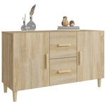 Skjenk Sonoma Eik 100X36X60 Cm Konstruert Tre