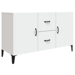 Skjenk Hvit 100X36X60 Cm Konstruert Tre