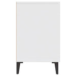 Skjenk Hvit 100X36X60 Cm Konstruert Tre