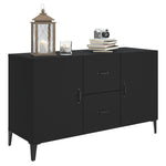 Skjenk Svart 100X36X60 Cm Konstruert Tre