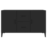 Skjenk Svart 100X36X60 Cm Konstruert Tre
