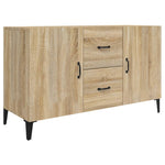 Skjenk Sonoma Eik 100X36X60 Cm Konstruert Tre
