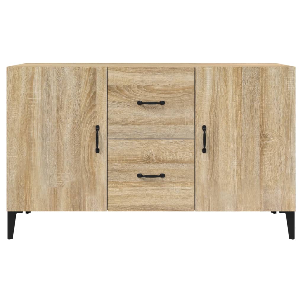 Skjenk Sonoma Eik 100X36X60 Cm Konstruert Tre