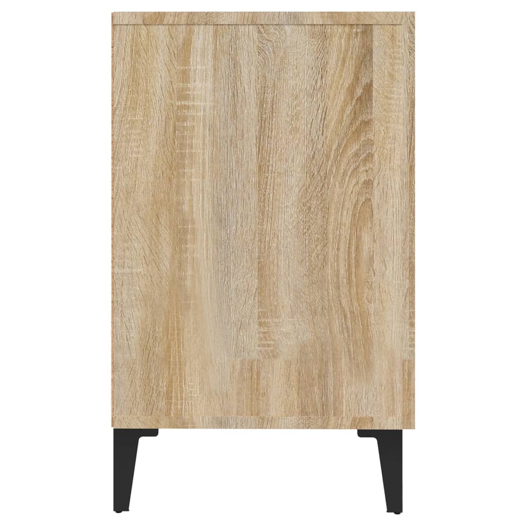 Skjenk Sonoma Eik 100X36X60 Cm Konstruert Tre