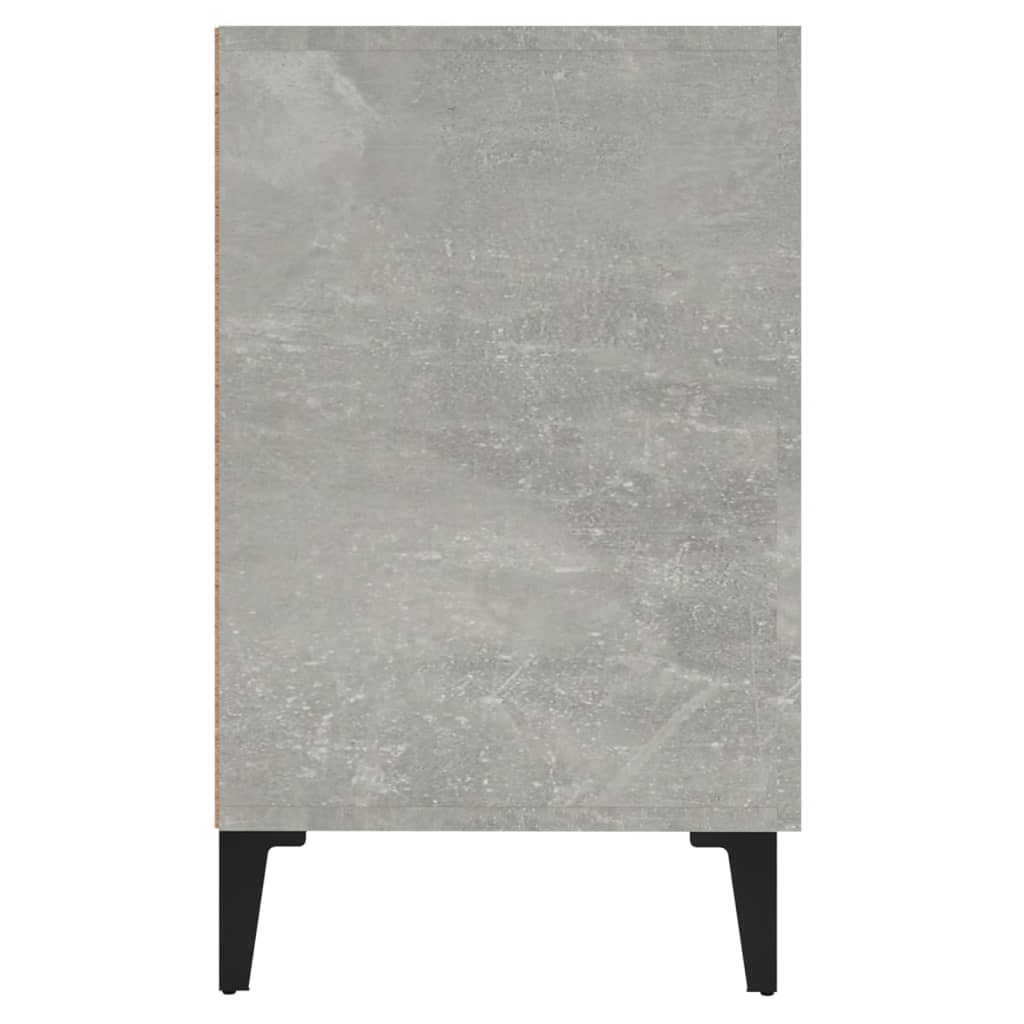 Skjenk Betonggrå 100X36X60 Cm Konstruert Tre