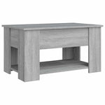 Salongbord Grå Sonoma 79X49X41 Cm Konstruert Tre