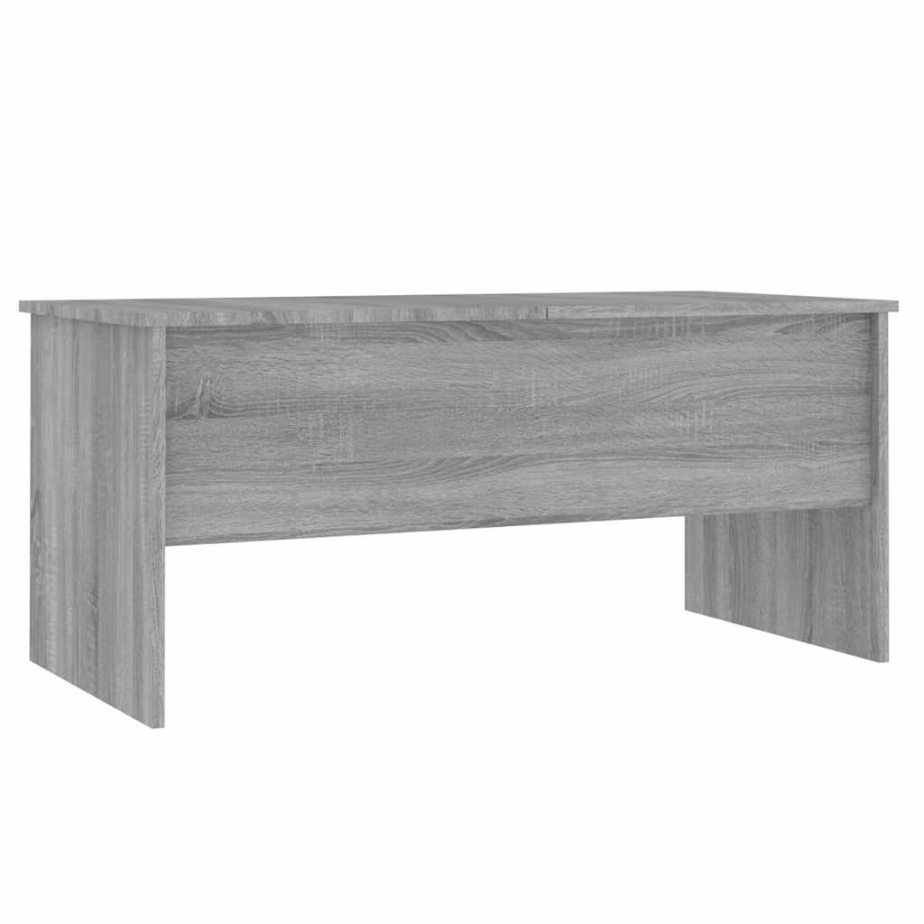 Salongbord Grå Sonoma 102X50,5X46,5 Cm Konstruert Tre