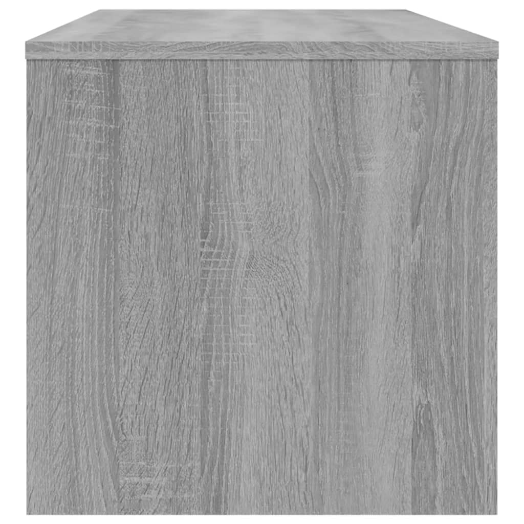 Tv-Benk Grå Sonoma 100X40X40 Cm Konstruert Tre