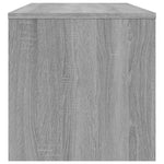 Tv-Benk Grå Sonoma 100X40X40 Cm Konstruert Tre