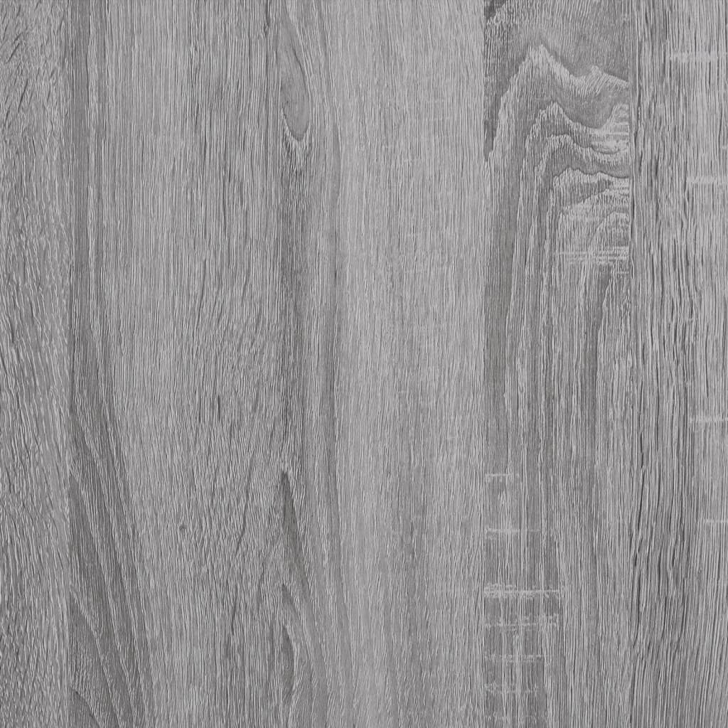 Tv-Benk Grå Sonoma 100X40X40 Cm Konstruert Tre