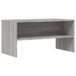 Tv-Benk Grå Sonoma 80X40X40 Cm Konstruert Tre