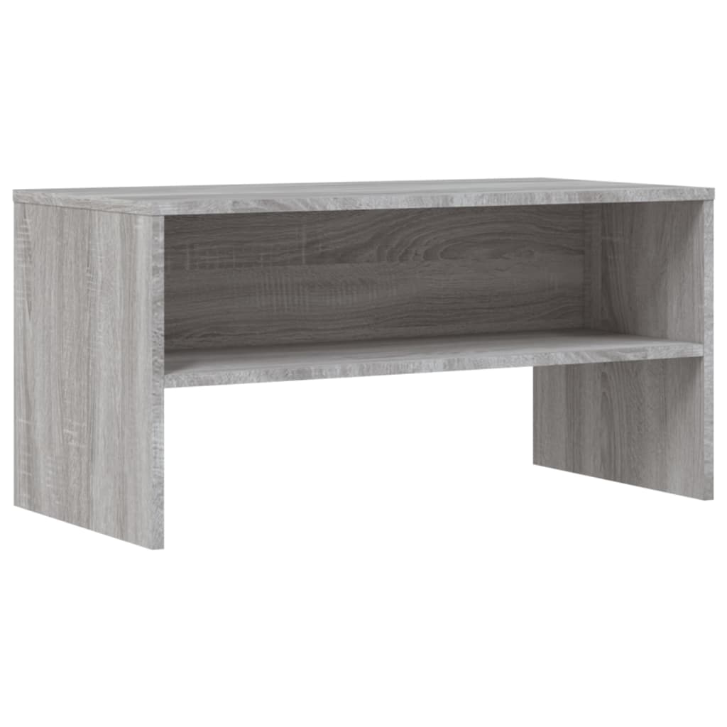 Tv-Benk Grå Sonoma 80X40X40 Cm Konstruert Tre