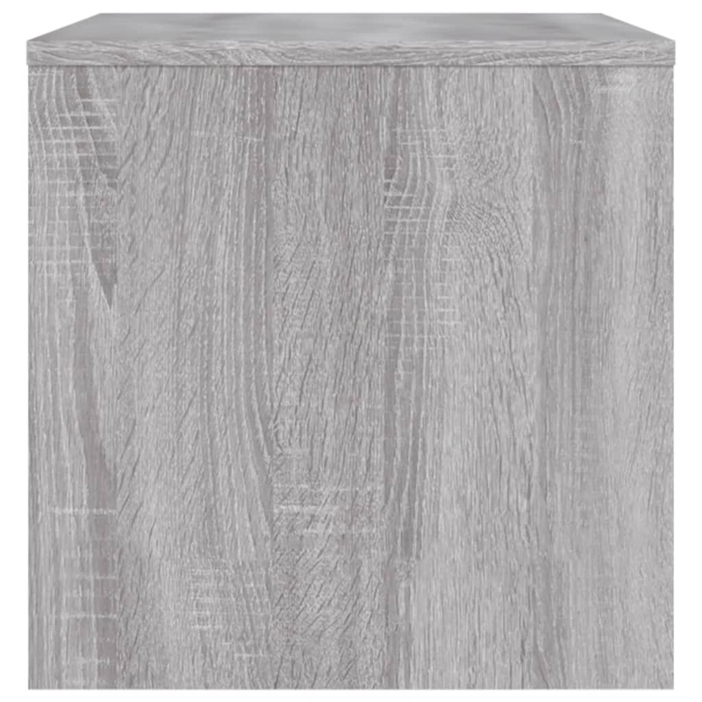 Tv-Benk Grå Sonoma 80X40X40 Cm Konstruert Tre