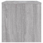 Tv-Benk Grå Sonoma 80X40X40 Cm Konstruert Tre