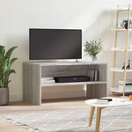Tv-Benk Grå Sonoma 80X40X40 Cm Konstruert Tre