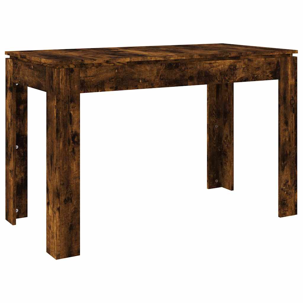 Spisebord Røkt Eik 120X60X76 Cm Konstruert Tre