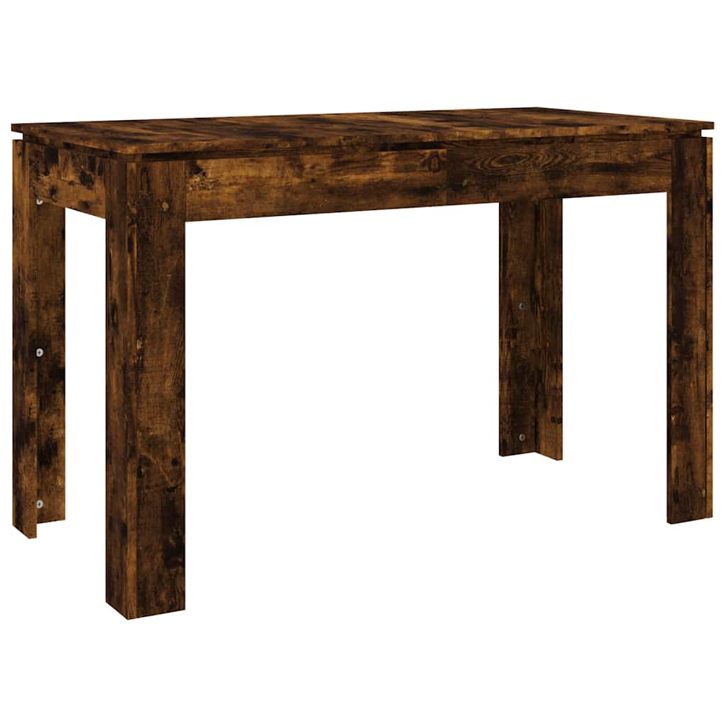 Spisebord Røkt Eik 120X60X76 Cm Konstruert Tre