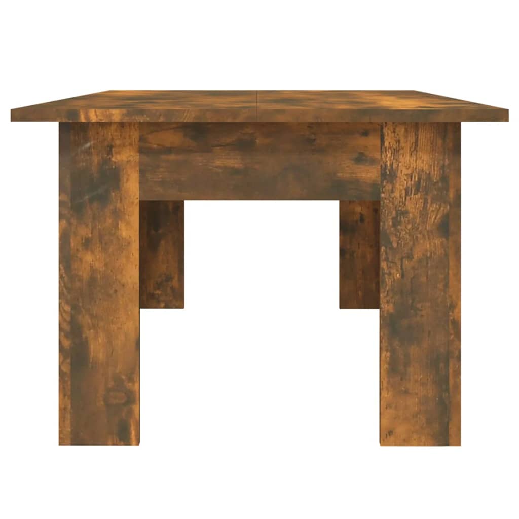 Salongbord Røkt Eik 100X60X42 Cm Konstruert Tre