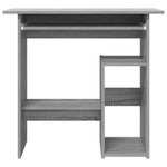 Skrivebord Grå Sonoma 80X45X74 Cm Konstruert Tre