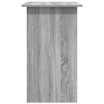 Skrivebord Grå Sonoma 80X45X74 Cm Konstruert Tre
