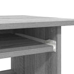 Skrivebord Grå Sonoma 80X45X74 Cm Konstruert Tre