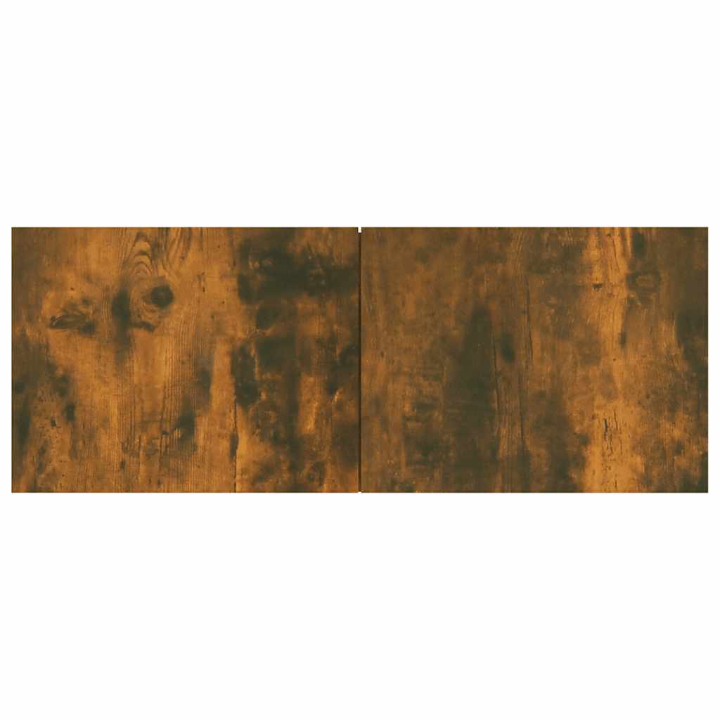 Tv-Benk Røkt Eik 80X30X30 Cm Konstruert Tre