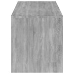 Tv-Benk Med Led-Lys Grå Sonoma 120X35X40 Cm