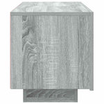 Tv-Benk Grå Sonoma 100X35X40 Cm Konstruert Tre