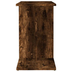 Sidebord Røkt Eik 50X30X50 Cm Konstruert Tre