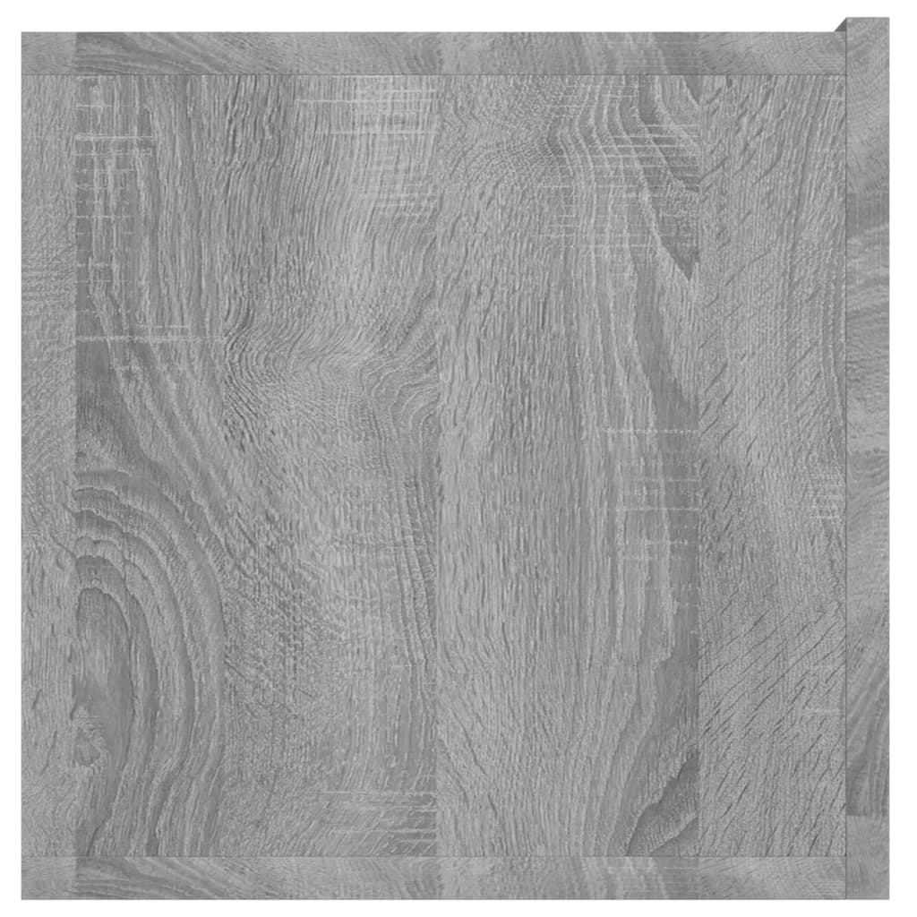 Hengende Tv-Benker Grå Sonoma 60X30X30 Cm Konstruert Tre