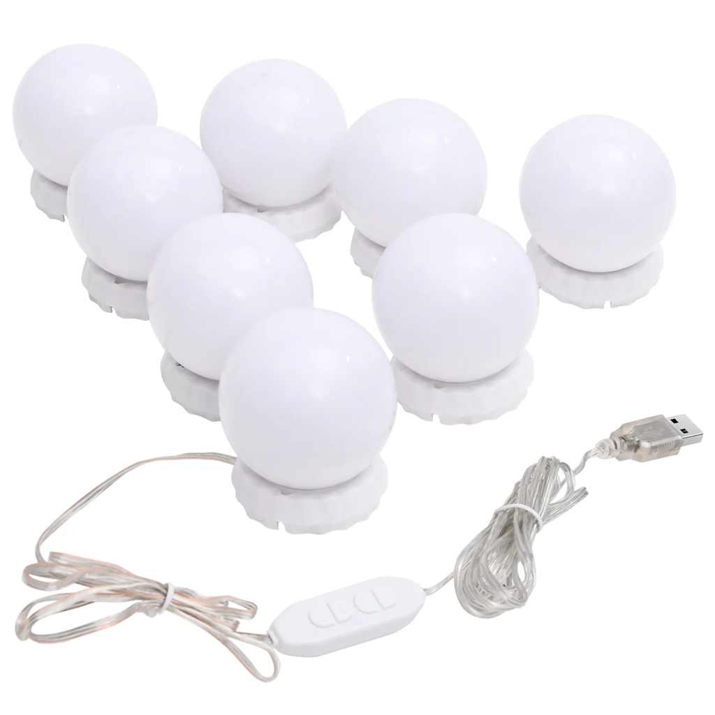Speil Med Led-Lys 40X20 Cm Glass Oval