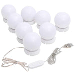 Speil Med Led-Lys 40X20 Cm Glass Oval