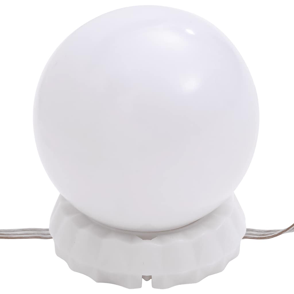 Speil Med Led-Lys 60X30 Cm Glass Oval