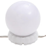 Speil Med Led-Lys 90X45 Cm Glass Oval
