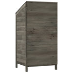 Hageskur Antrasitt 55X52X112 Cm Heltre Gran
