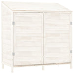 Hageskur Hvit 102X52X112 Cm Heltre Gran