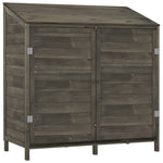 Hageskur Antrasitt 102X52X112 Cm Heltre Gran