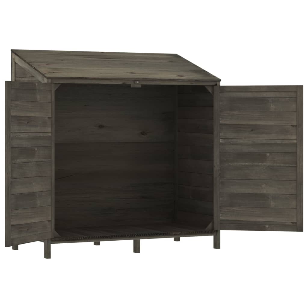 Hageskur Antrasitt 102X52X112 Cm Heltre Gran
