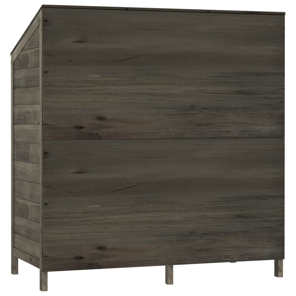 Hageskur Antrasitt 102X52X112 Cm Heltre Gran