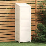 Hageskur Hvit 55X52X174,5 Cm Heltre Gran