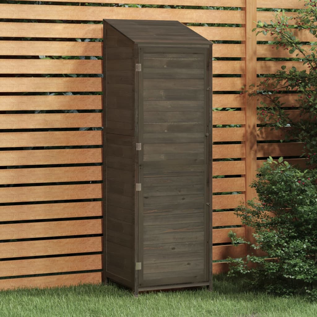 Hageskur Antrasitt 55X52X174,5 Cm Heltre Gran