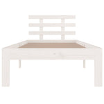 Sengeramme Hvit Heltre 90X200 Cm