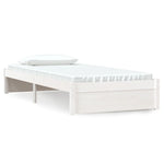 Sengeramme Hvit Heltre 90X190 Cm Single