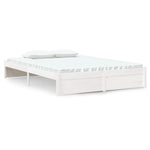 Sengeramme Hvit Heltre 140X190 Cm